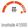 ixon icon gauge - breathable 4-5000